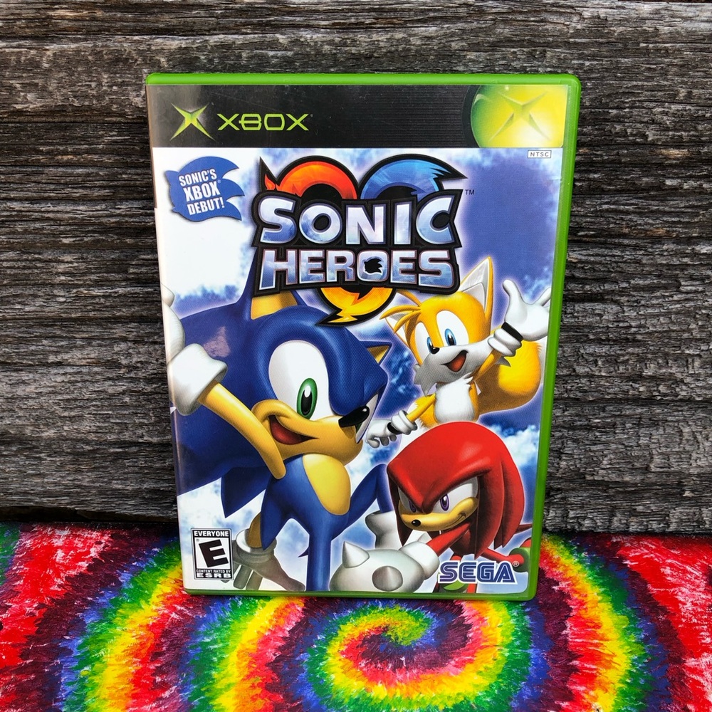 Sonic Heroes for Xbox - Green Case ©️2003